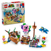Lego - Super Mario - Dorrie's Verzonken Schipwrak Avontuur - Constructiespeelgoed